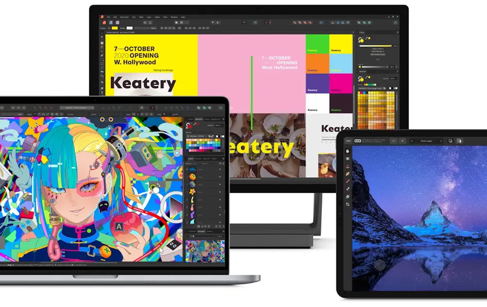 Affinity is aimed at Adobe and is now available free for 6 months