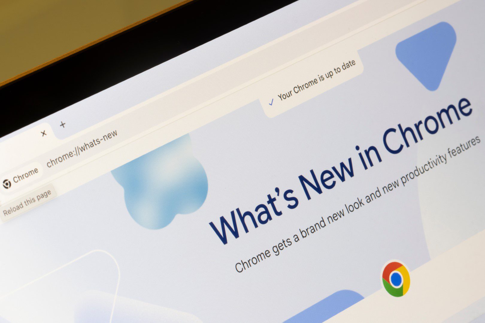 Circle “Search” to go to the Chrome address bar