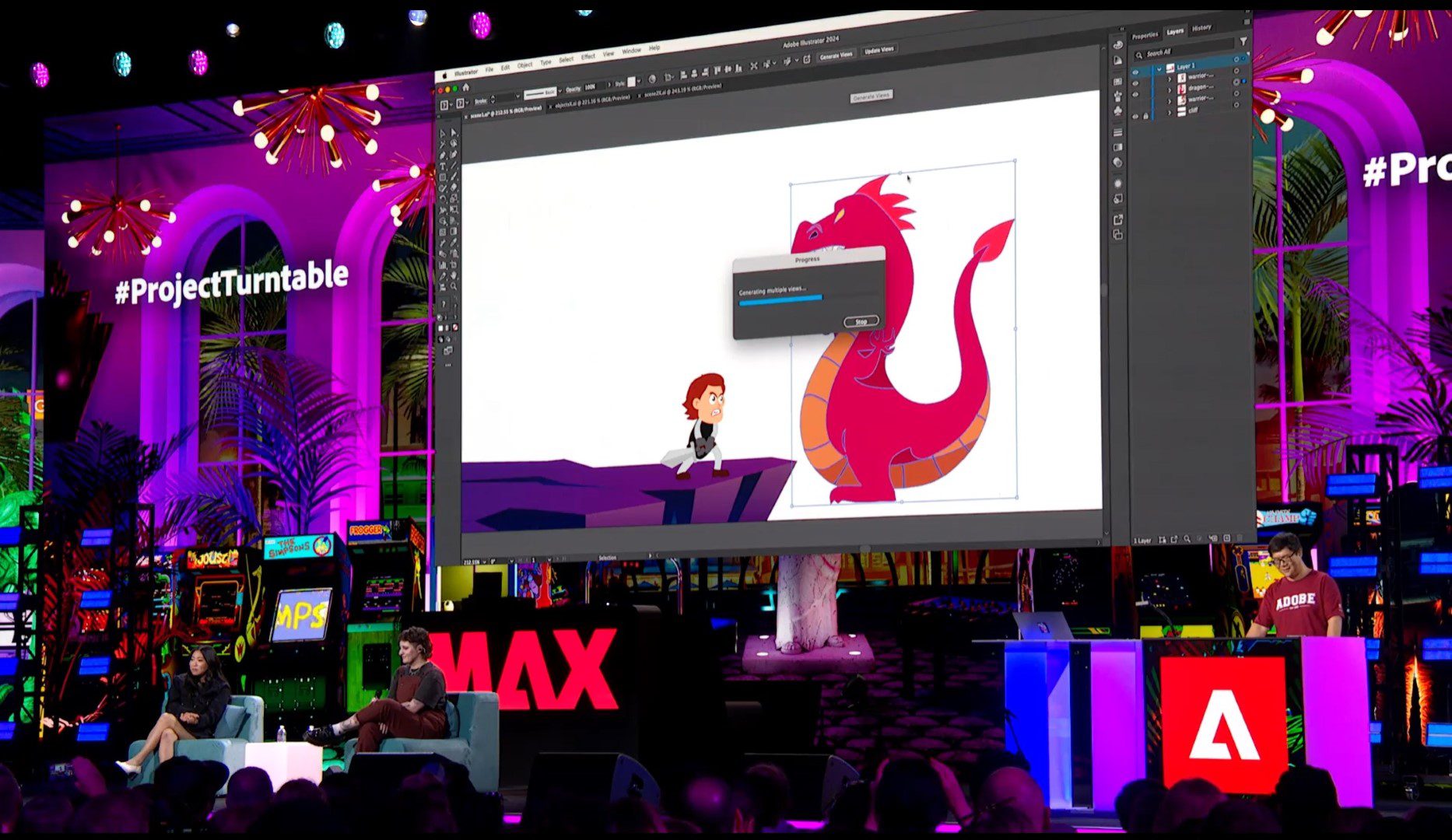 Adobe is bringing 2D vector graphics to life with a new 3D tool