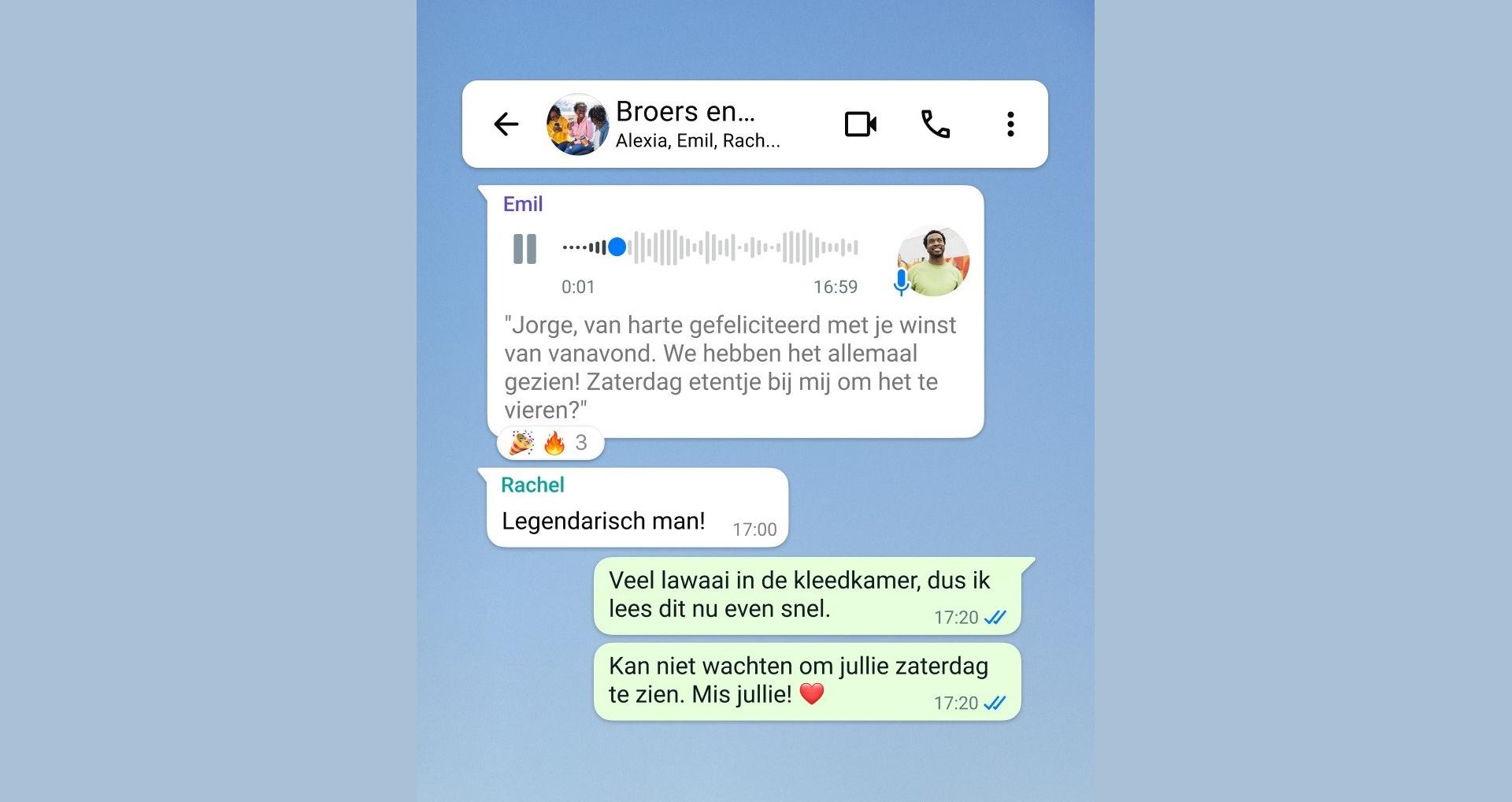 WhatsApp is introducing a feature that converts voice messages into text