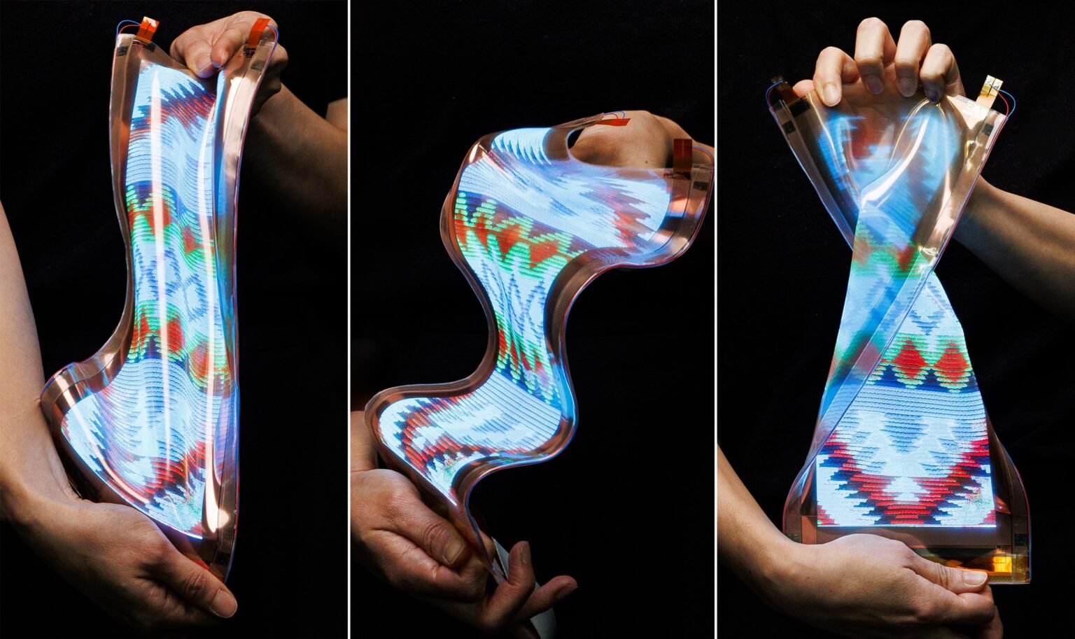LG demonstrates an “elastic” screen that can be stretched up to 18 inches
