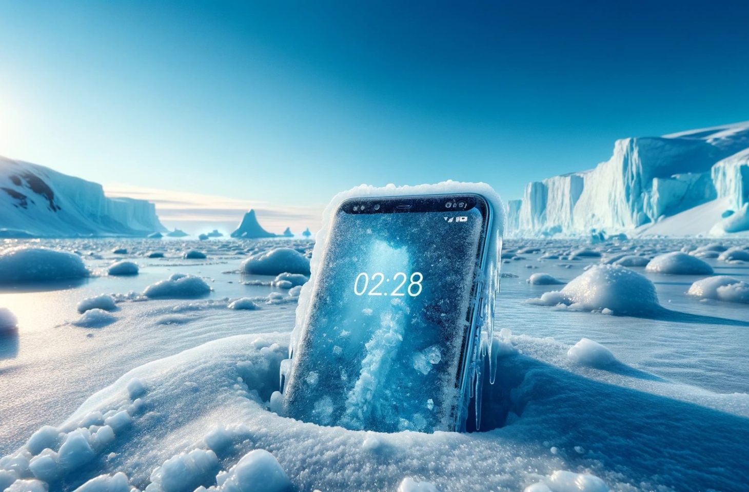 smartphone batterij sneller leeg winter