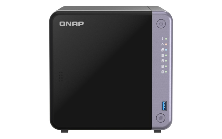 Qnap TS-432X bays front face