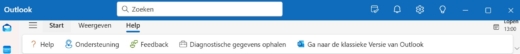 outlook van nieuw naar oud