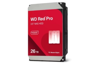 Western Digital lanceert 26 TB-drive voor NAS naast 208 TB-DAS