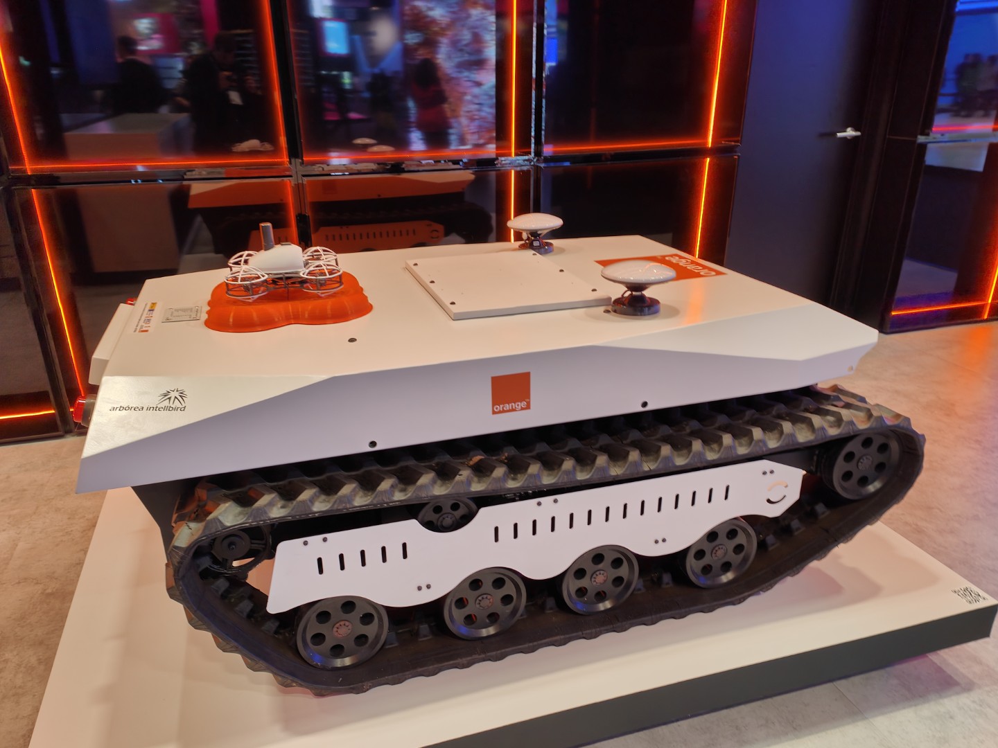 orange 5G drone mwc