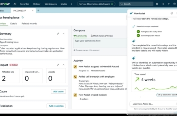ServiceNow ai agenten