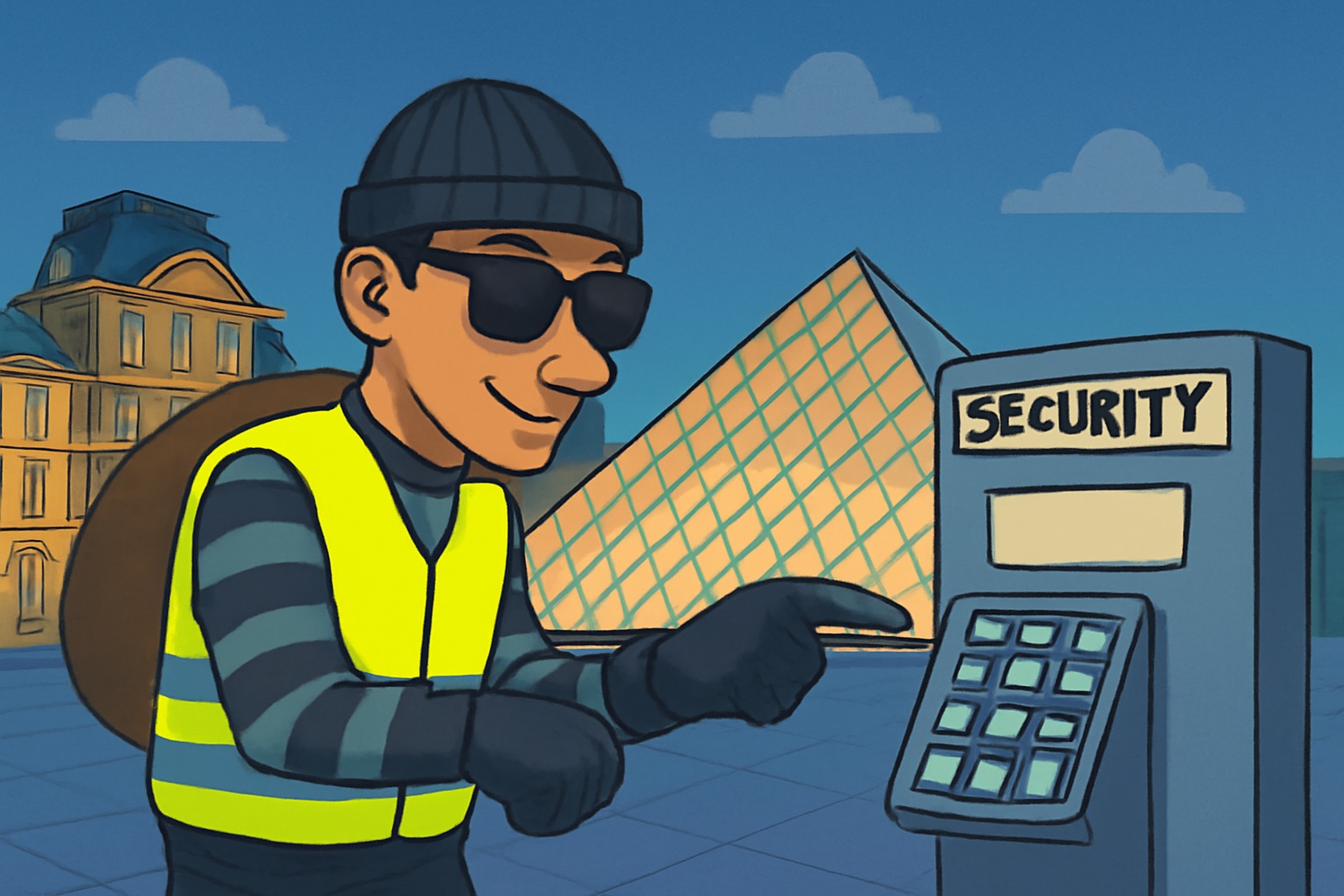 Wachtwoord Louvre is Louvre: beveiliging al jaren niet op punt