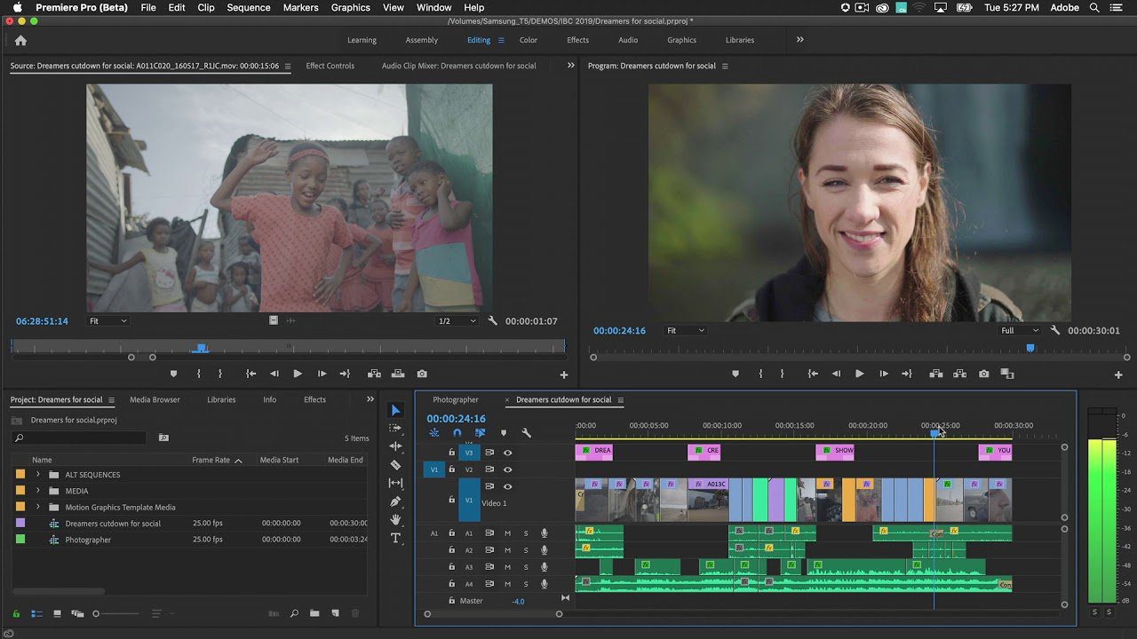 terugvallen Reden Maaltijd Adobe Premiere Pro gebruikt AI om je video's automatisch bij te snijden -  ITdaily.