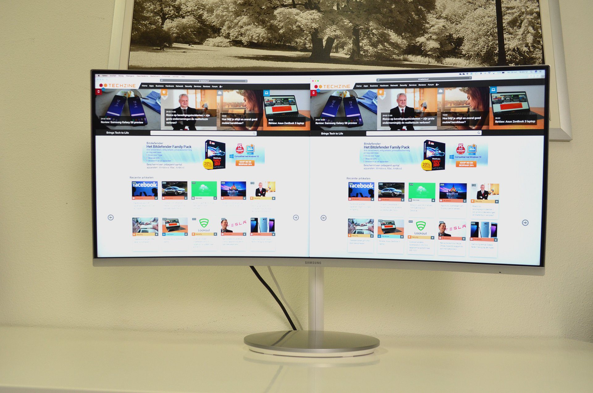 Review: Samsung monitor – nog curve ITdaily.