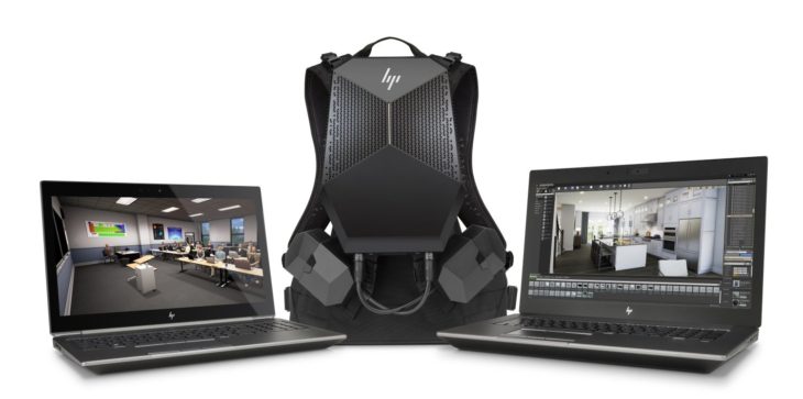 HP Zbooks and HP VR Backpack