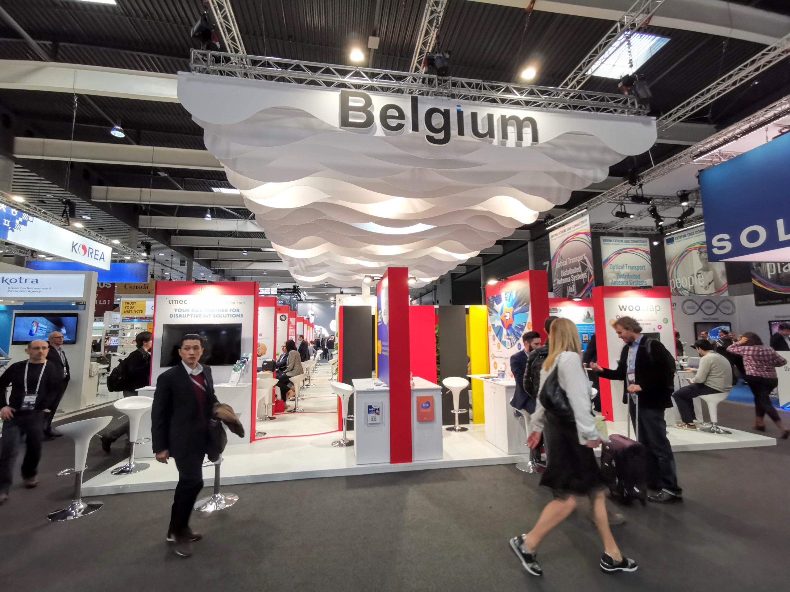 Belgische paviljoen MWC 2019