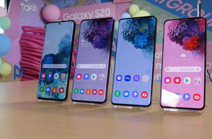 Samsung Galaxy S20 line-up