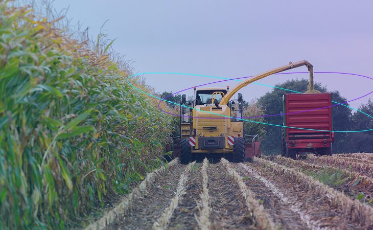Sigfox corn tractor