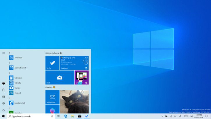 Windows 10 licht thema