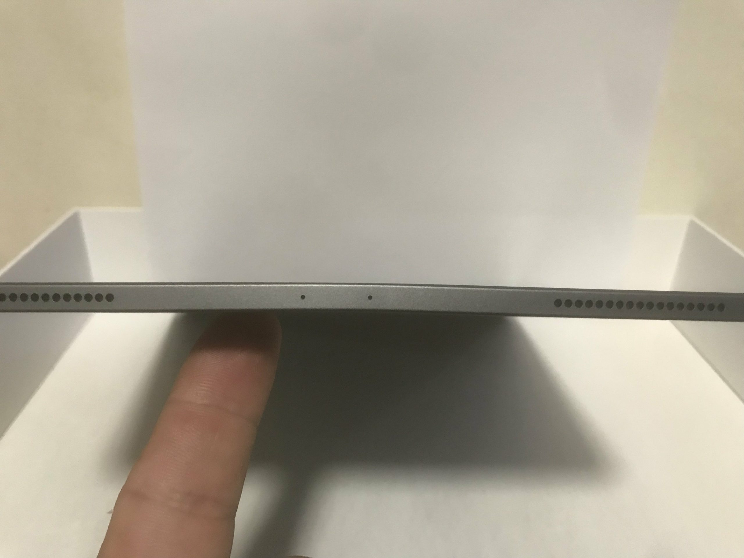 ipad pro geplooid chassis